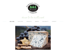 Tablet Screenshot of berryscreekcheese.com